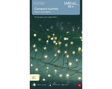 Micro Led Compact Lights Gb 8 Function Twinkle Effect Outdoor