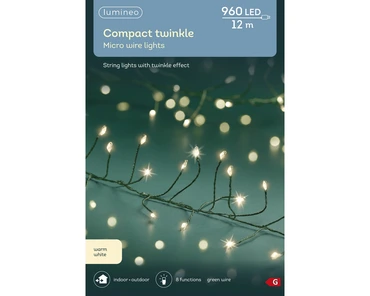 Micro Led Compact Lights Gb 8 Function Twinkle Effect Outdoor