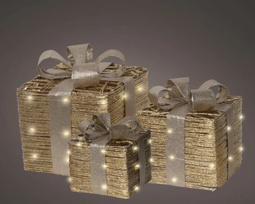 Micro Led Giftbox Paper Steady Bo Indoor Gold - image 2
