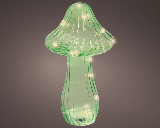 Micro Led Mushroom Glass Mushroom Steady Bo Indoor