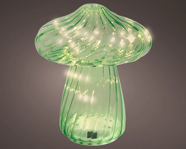 Micro Led Mushroom Glass Mushroom Steady Bo Indoor