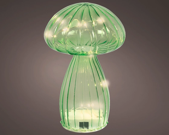 Micro Led Mushroom Glass Mushroom Steady Bo Indoor