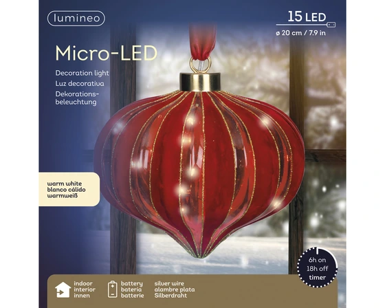 Micro Led Onion Steady Bo Indoor Red - image 1