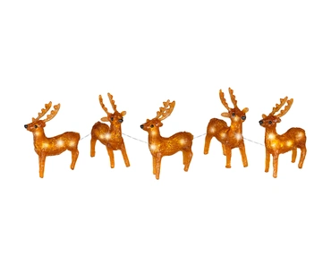 Micro LED reindeer acryl steady BO outdoor - image 2