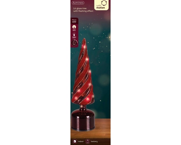 Micro LED rotating tree glass flashing effect BO indoor - image 3