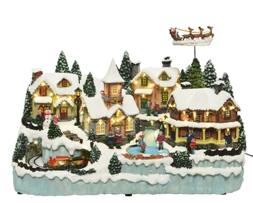 Micro Led Scenery Gb Polyresin Steady Indoor