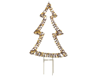 Micro Led Stake Light Wicker Steady Bo Outdoor - image 2