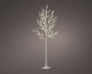 Micro Led Tree Gb Pvc Birch Steady Outdoor - image 3