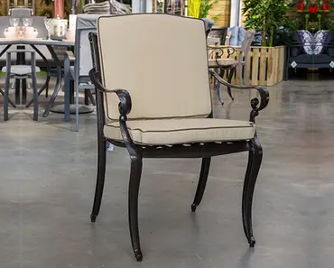 Mississippi 6 Seat Round Set (Bronze & Cream)