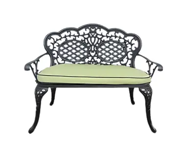 Mississippi Black Love Seat - image 1