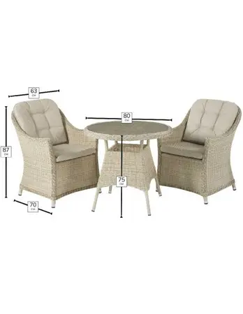 Monterey Bistro Set Sandstone - image 4
