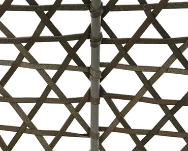 Montreal Hanging Wicker Egg Chair (Grey) - image 2