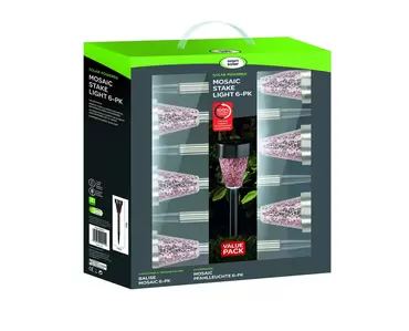 Mosaic Stainless Steel 6pc