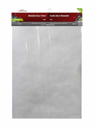 Mouldable Sheet Snow 60x50cm - image 1
