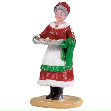 Mrs. Claus Cookies Figurine
