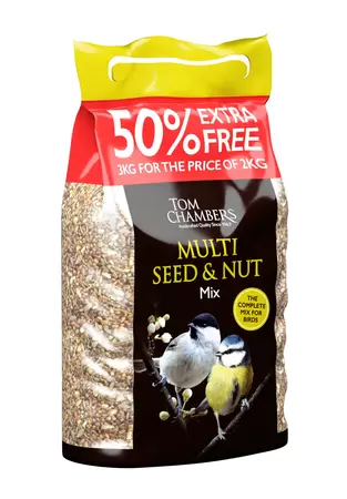 Multi Seed & Nut 50% Extra Free - 3kg