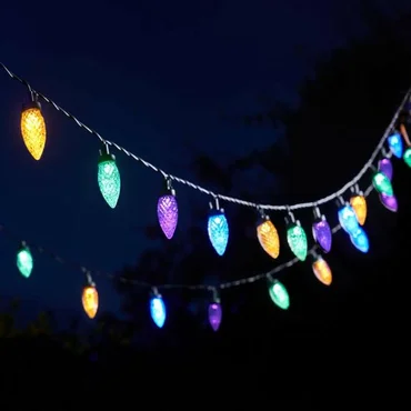 Multipower Pine Cone String Lights - Set Of 30 - image 2