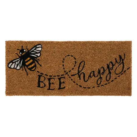 My Mat Coir Insert Bee Happy 23x53 - image 1