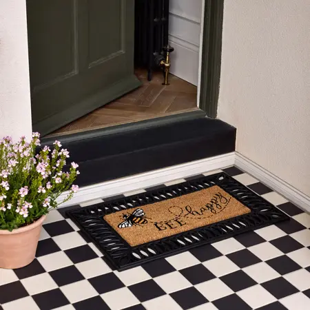 My Mat Coir Insert Bee Happy 23x53 - image 2