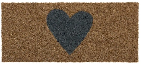 My Mat Coir Insert Heart 23x53