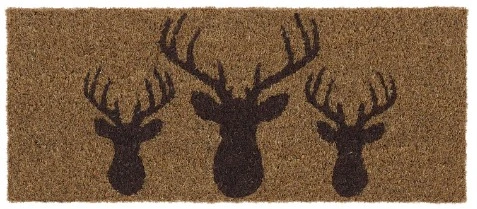 My Mat Coir Insert Stags Head 23x53