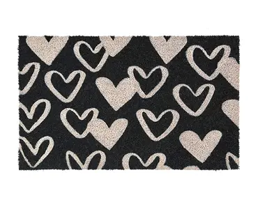 My Mat Coir Multi Hearts 45cm x 75cm