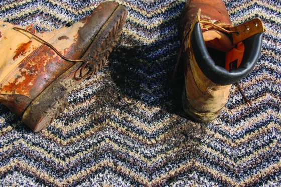 My Mat Cotton Indoor Candy Linen Zig Zag 50x150 - image 2