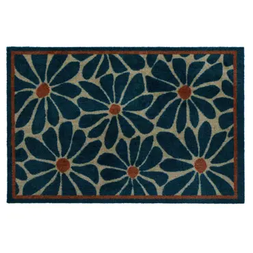 My Mat Nylon Indoor Pattern Boho Floral Runner 50x150 - image 1