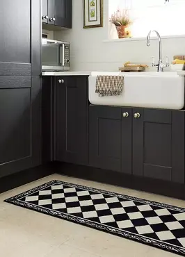 My Mat Nylon Indoor Pattern Manor Tile Runner 50x150 - image 2