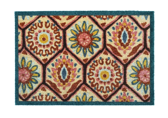 My Mat Nylon Indoor Pattern My Arabic Tile 50x75