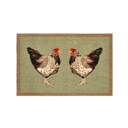 My Mat Nylon Indoor Pattern My Chickens 50x75 - image 1