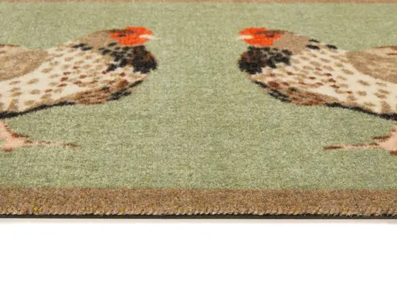 My Mat Nylon Indoor Pattern My Chickens 50x75 - image 3