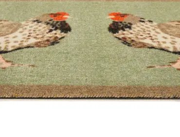 My Mat Nylon Indoor Pattern My Chickens 50x75 - image 3