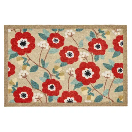 My Mat Nylon Indoor Pattern My Floral Blooms 50x75 - image 1