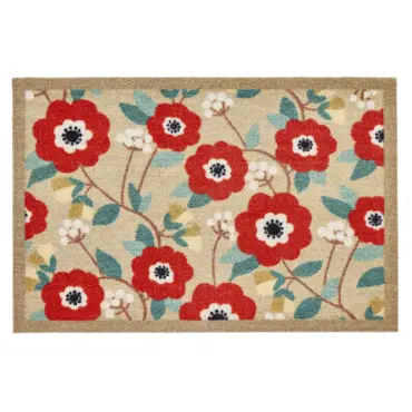 My Mat Nylon Indoor Pattern My Floral Blooms 50x75 - image 1