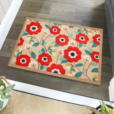 My Mat Nylon Indoor Pattern My Floral Blooms 50x75 - image 2