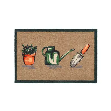My Mat Nylon Indoor Pattern My Garden 50x75