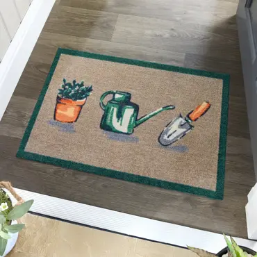 My Mat Nylon Indoor Pattern My Garden 50x75 - image 4