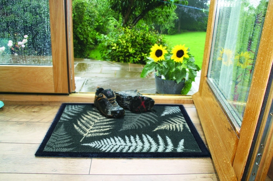 My Mat Nylon Indoor Pattern My Leaves 2 50x75 - image 2