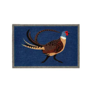 My Mat Nylon Indoor Pattern My Pheasant Blue 50x75 - image 1