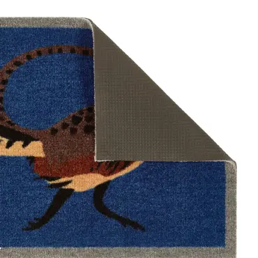 My Mat Nylon Indoor Pattern My Pheasant Blue 50x75 - image 2