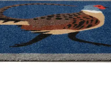 My Mat Nylon Indoor Pattern My Pheasant Blue 50x75 - image 3