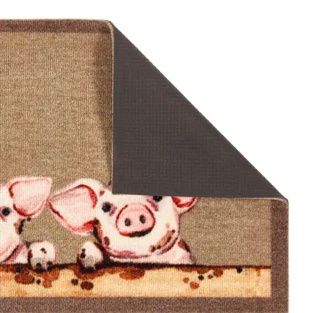 My Mat Nylon Indoor Pattern My Piglets 50x75 - image 2