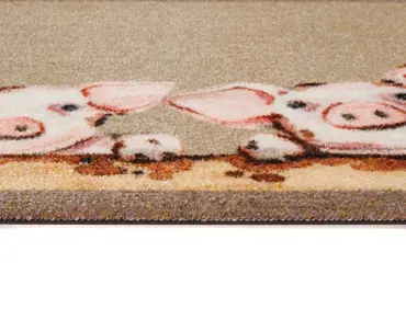 My Mat Nylon Indoor Pattern My Piglets 50x75 - image 4
