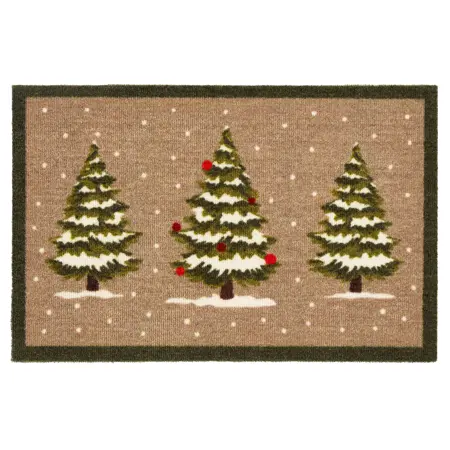My Mat Nylon Indoor Pattern My Winter Trees 50x75 - image 1