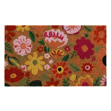 My Mat Printed Coir Bright Blooms 45x75 - image 1