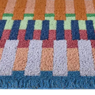 My Mat Printed Coir Bright Broken Stripe 45x75 - image 3