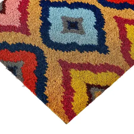 My Mat Printed Coir Bright Ikat 45x75 - image 4