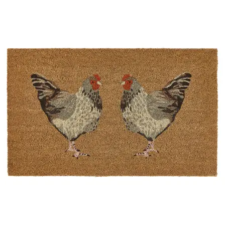 My Mat Printed Coir Chickens 45x75 - image 1