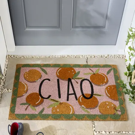 My Mat Printed Coir Ciao Orange 45x75 - image 2